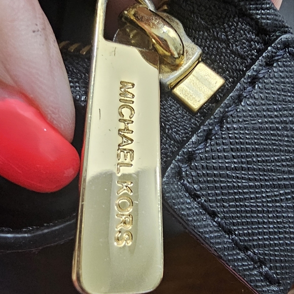 Michael Michael Kors Blue Satchel - Picture 4 of 8